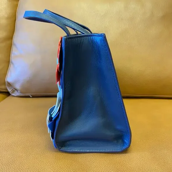 KATE SPADE Madison Daisy Lane Sam Leather Floral Convertible Crossbody Satchel - Picture 7 of 13